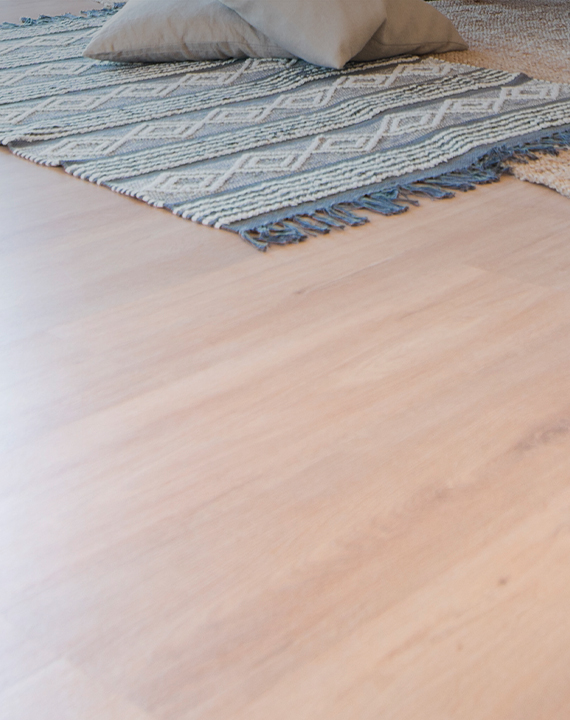 Installed laminate flooring in an Oakland, CA,home